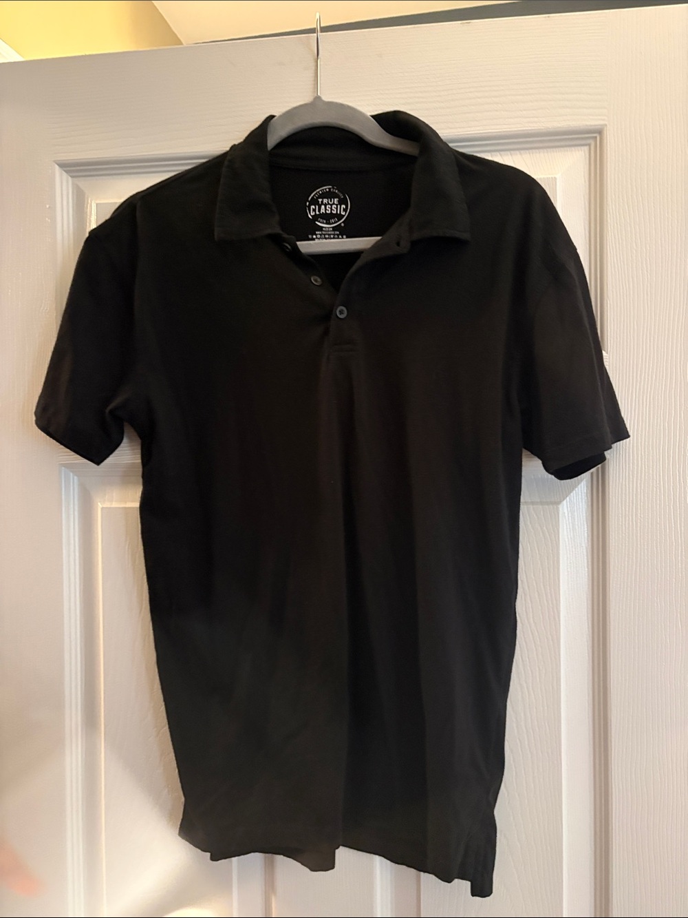 Men’s Black Polo Shirt - True Classic